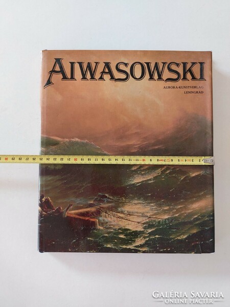 Művészeti album régi könyv Iwan Aiwasowski