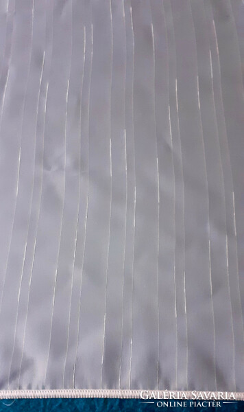 Elegant white voile curtain..