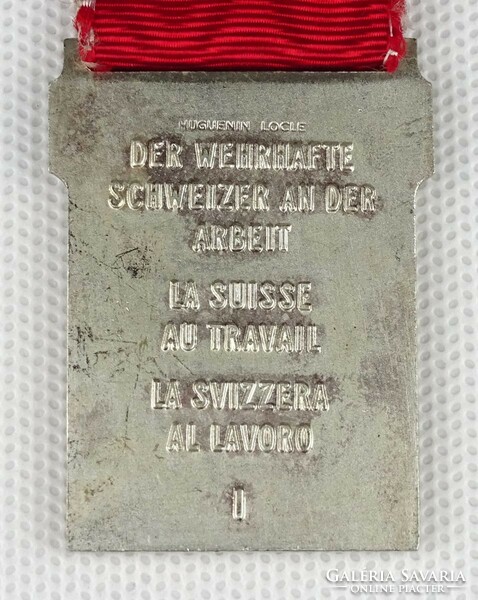 1Q703 Huguenin Locle : Svájci lövész kitüntetés 1958