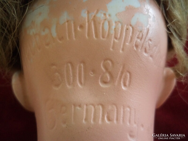 Heubach-köppelsdorf Germany 300 8/0 marked antique doll 30 cm