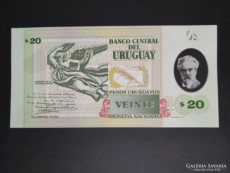 Uruguay 20 pesos 2020 oz