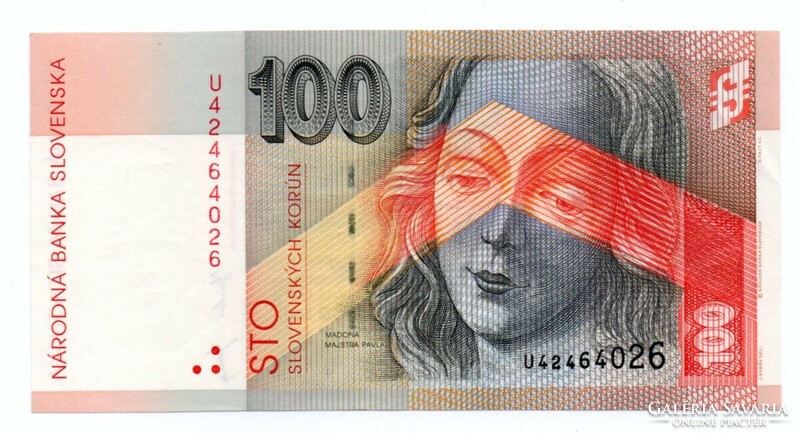 100   Korona    2001   Szlovákia