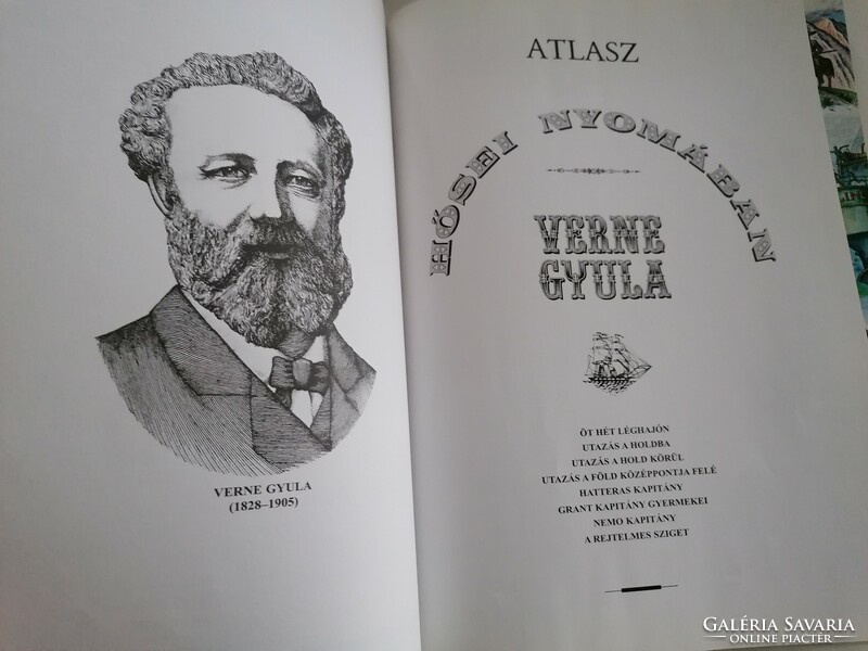 In the footsteps of Gyula Verne's heroes - atlas
