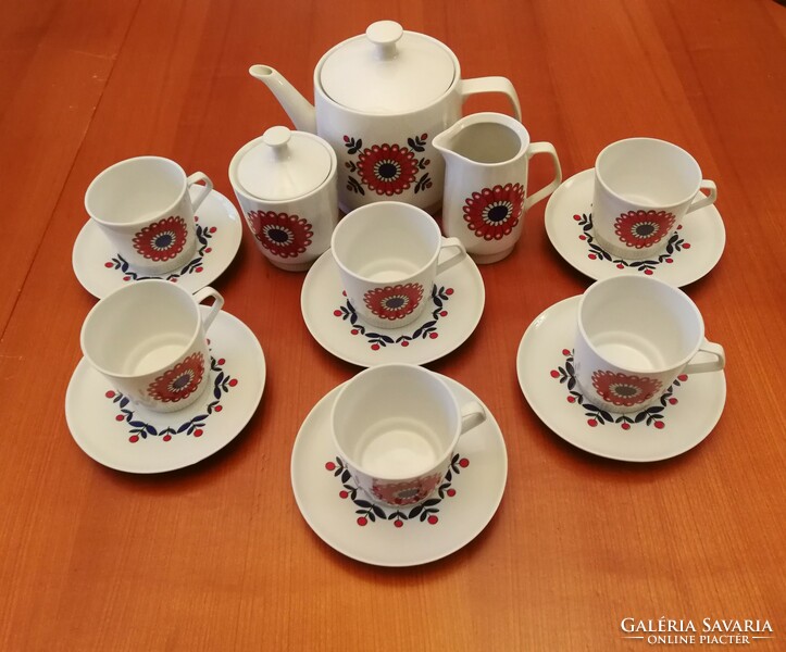 Retro colditz porcelain coffee set 