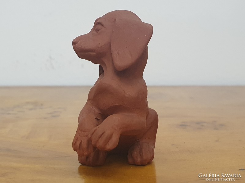 Majolica dachshund puppy