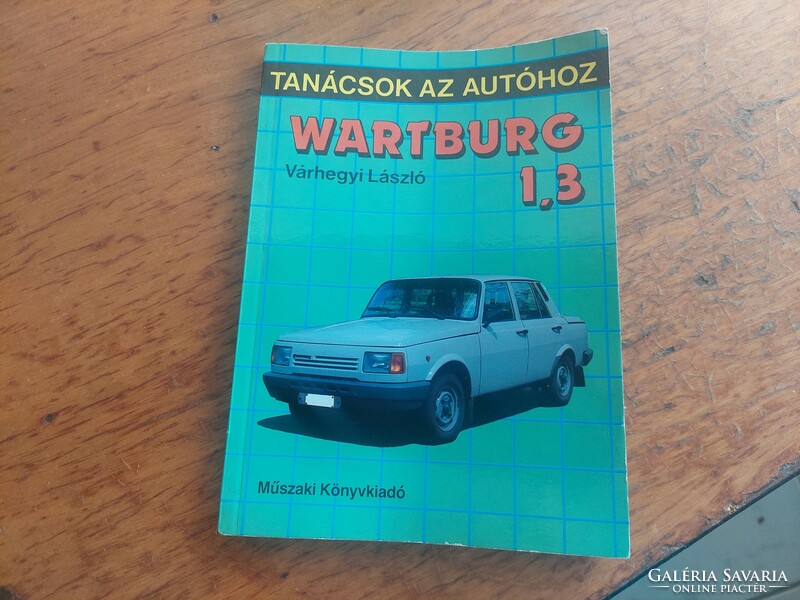 Retro Wartburg kezelési könyv