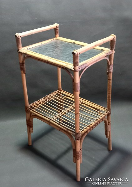 Bamboo vintage folding table negotiable price deco design