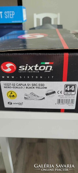 Sixton 10327-02 Capua S1 SRC ESD Munkavédelmi cipő, bakancs ( 44 méret )