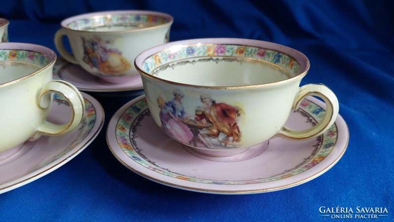 Stilmalerei k.M.K porcelain tea set