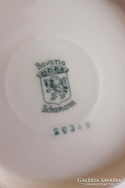 Csodaszép Schumann porcelán tál. 20x5 cm