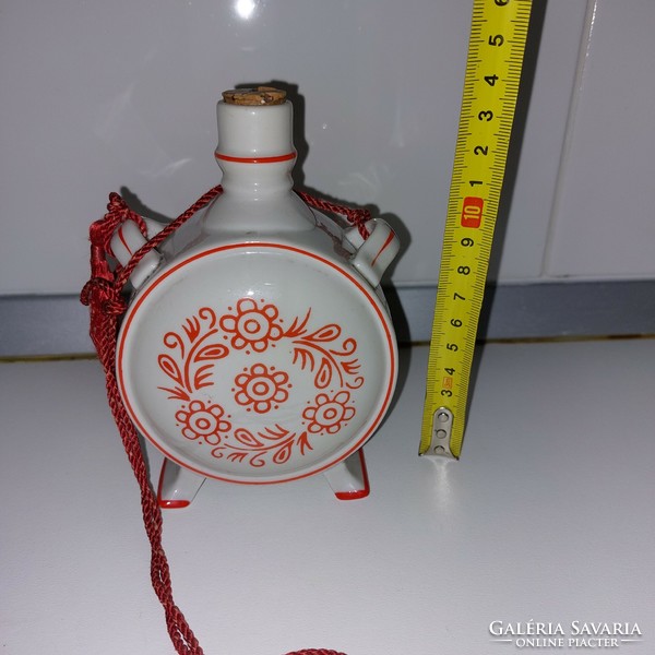 Old porcelain water bottle
