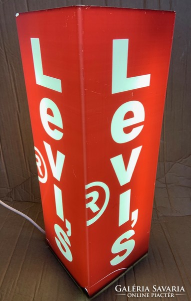 Levi´s illuminated advertising column