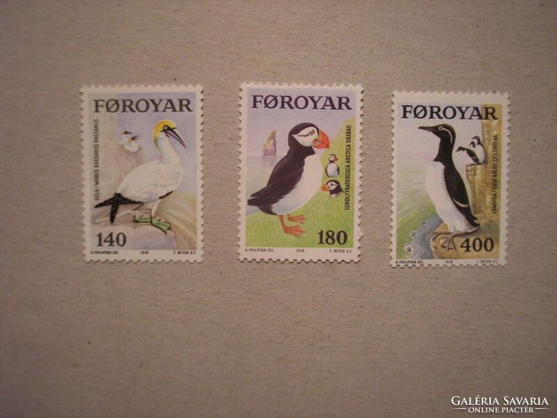 Faroe Islands fauna, birds 1978