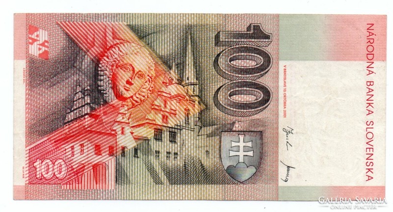 100   Korona    2001   Szlovákia
