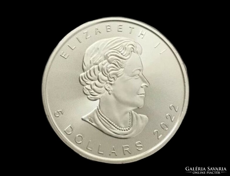Maple Leaf 1oz Silver Tone Coin