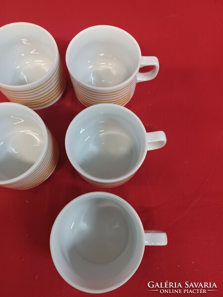 Zsolnay kávés csésze 6 darab