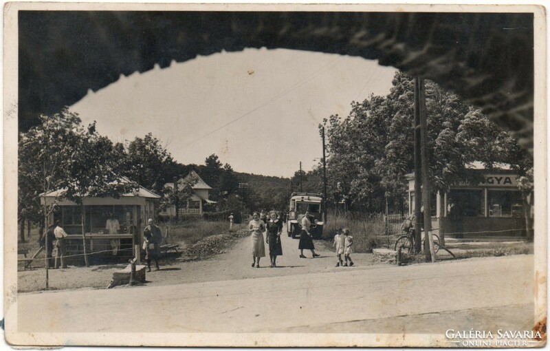 C - 257 printed postcard Mátrafüred - detail 1938 (Sáray photo)