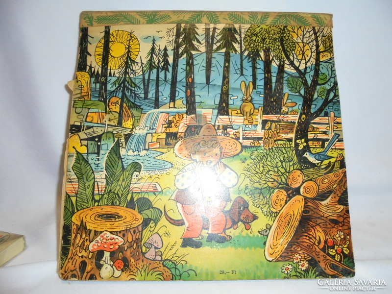 Tip + top in the forest - v. Kubasta - retro spatial storybook 1965