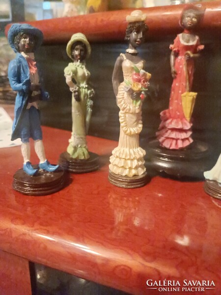 Vintage resin figures