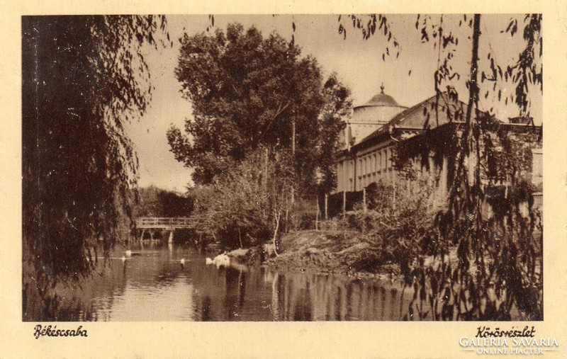 C - 243 printed postcards in Békéscsaba - circular detail 1941 (weinstock photo)