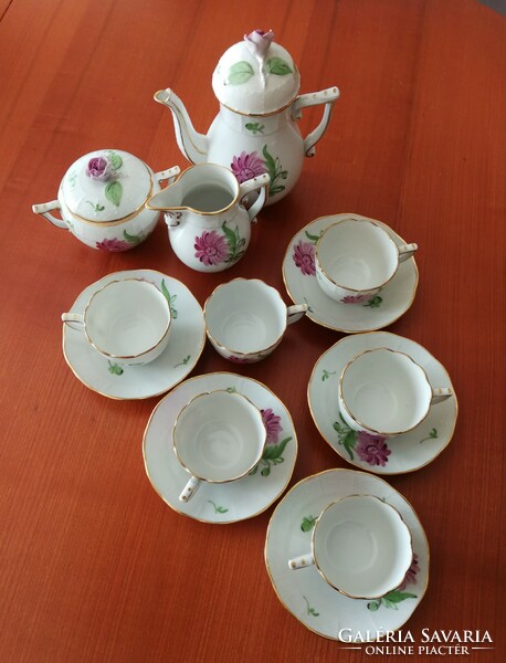 Herend porcelain tertia coffee set 