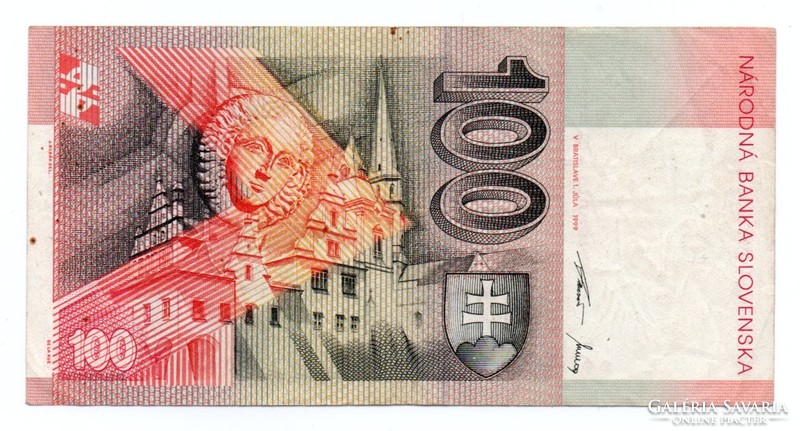 100   Korona    1999   Szlovákia