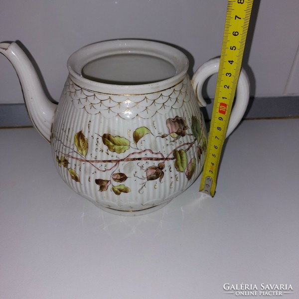 Porcelain old teapot