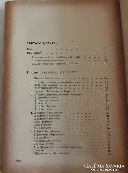 Ternai Zoltán: A motorkerékpár. Első kiadás! Bp., 1958. Műszaki könyvkiadó.