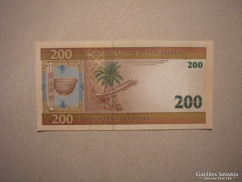Mauritania-200 ouguiya 2006 unc