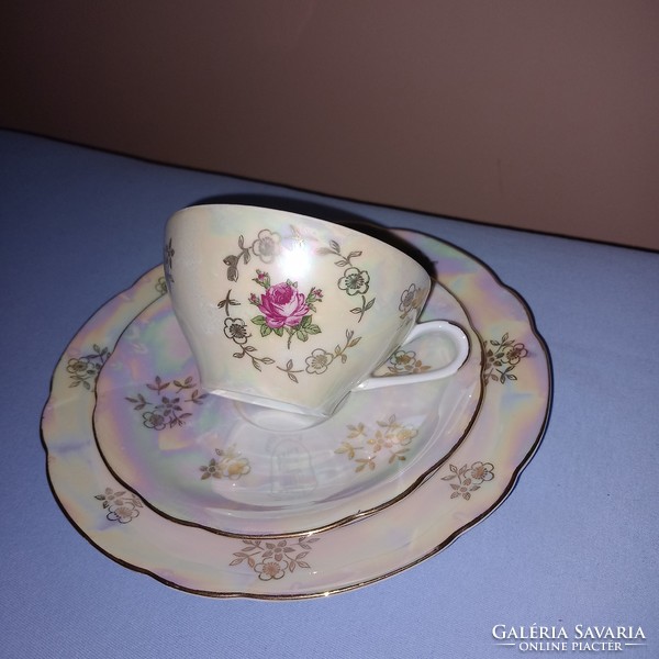 Kahla German porcelain 3-piece coffee/tea/breakfast set