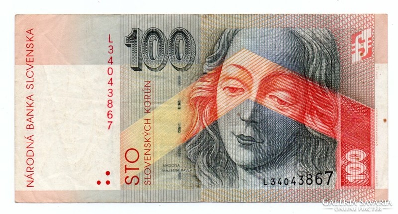 100   Korona    1999   Szlovákia