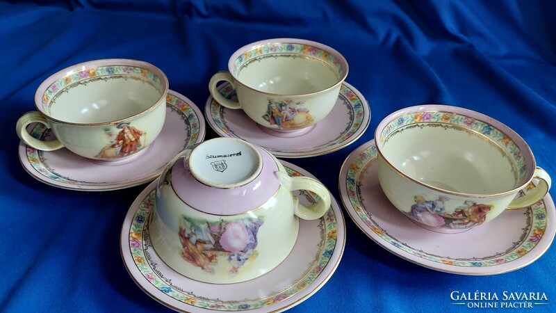 Stilmalerei k.M.K porcelain tea set