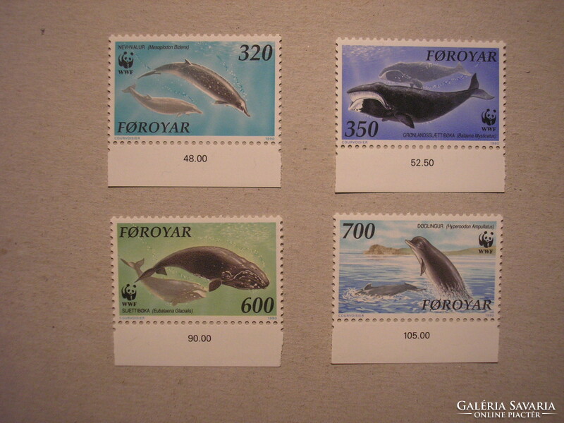 Faröer szigetek-Fauna, WWF, Bálnák 1990