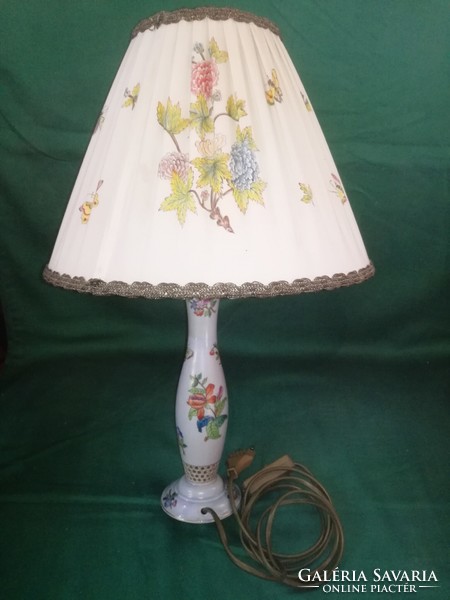 Antique rare Herend Victoria lamp