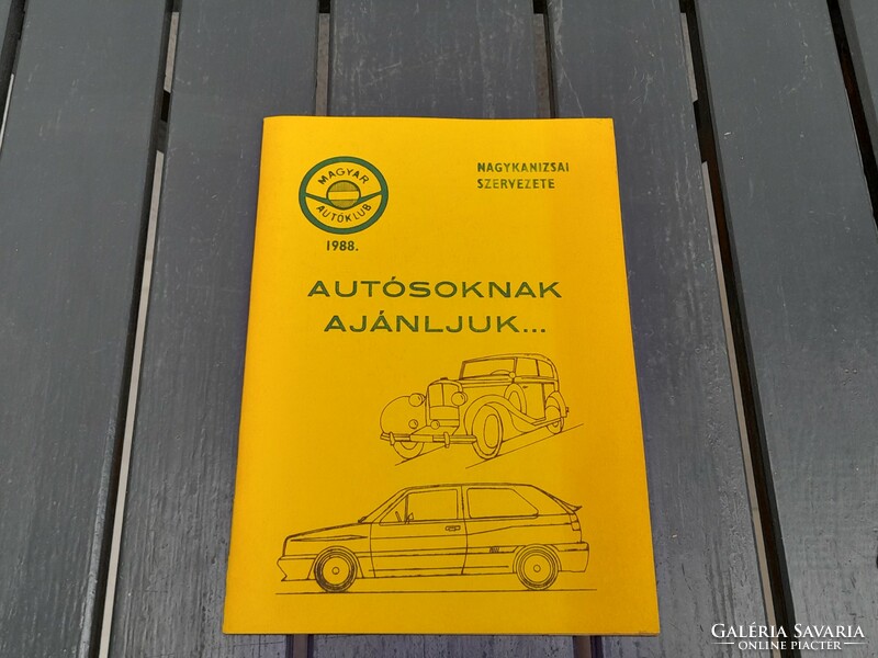 Retro car book