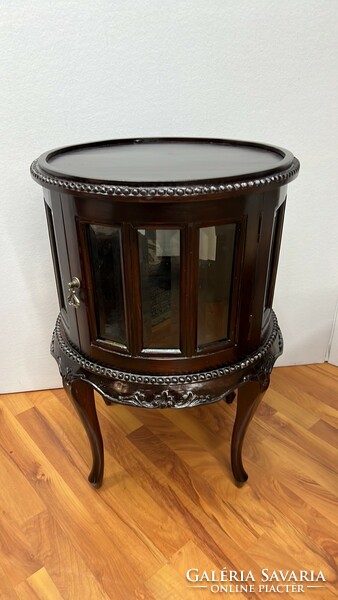 Special rare antique style bar/service display cabinet