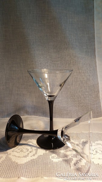 Pair of cocktail glasses