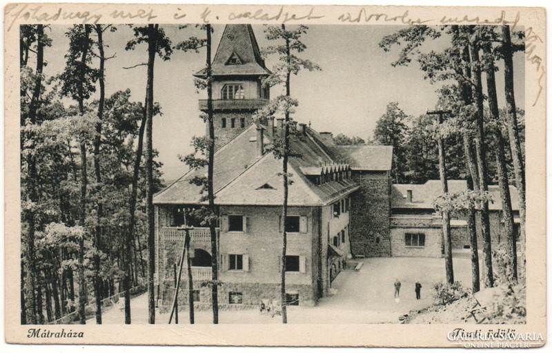 C - 278 printed postcards hut - officer's resort 1943 (Sara photo)