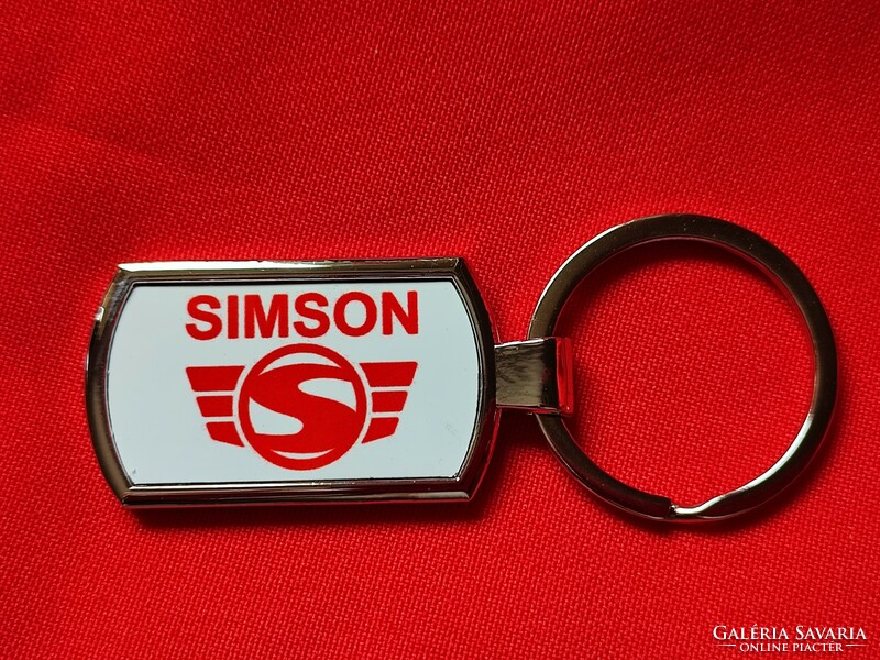 Simson metal key ring