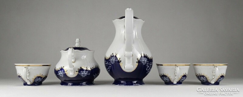 1G997 zsolnay pompadour porcelain coffee set