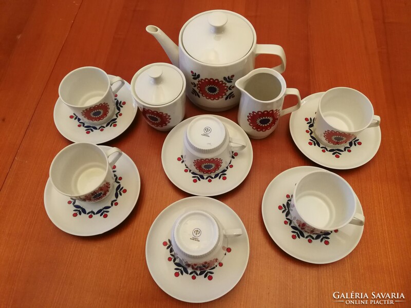 Retro Colditz porcelán kávéskészlet"RITKA"!
