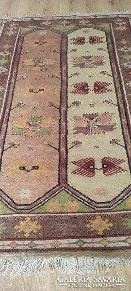 Hand-knotted Persian rug