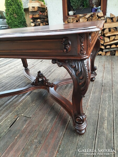 Viennese baroque dining table