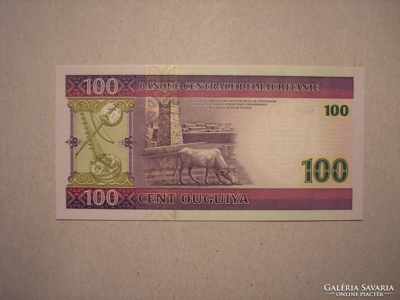 Mauritania-100 ouguiya 2004 unc