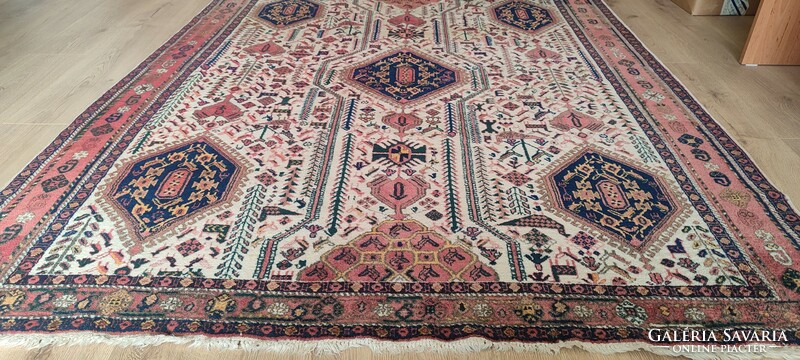 Kézi csomózású Nomád perzsa szőnyeg