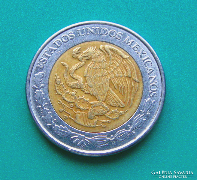 Mexikó - 1 peso - 1998