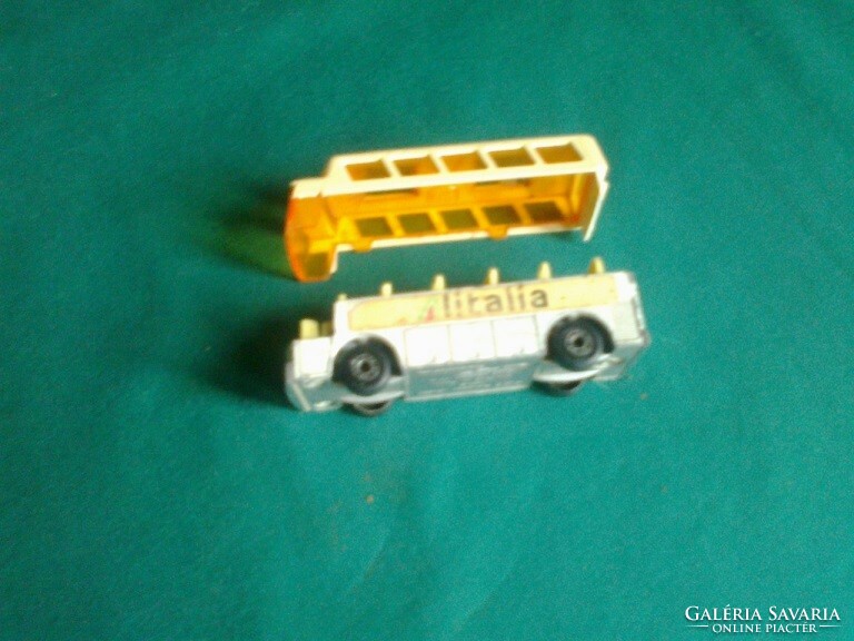 Matchbox (1977) Alitalia reptéri/turista busz