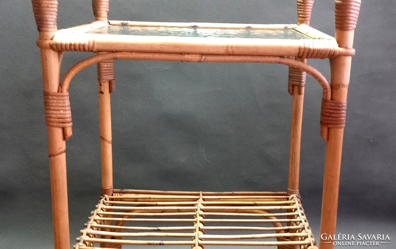 Bamboo vintage folding table negotiable price deco design