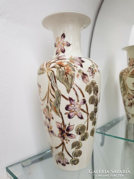 Zsolnay large vase