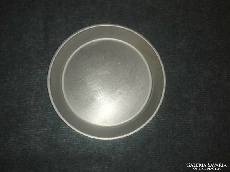 Aluminum plate dia. 23 cm (a7)
